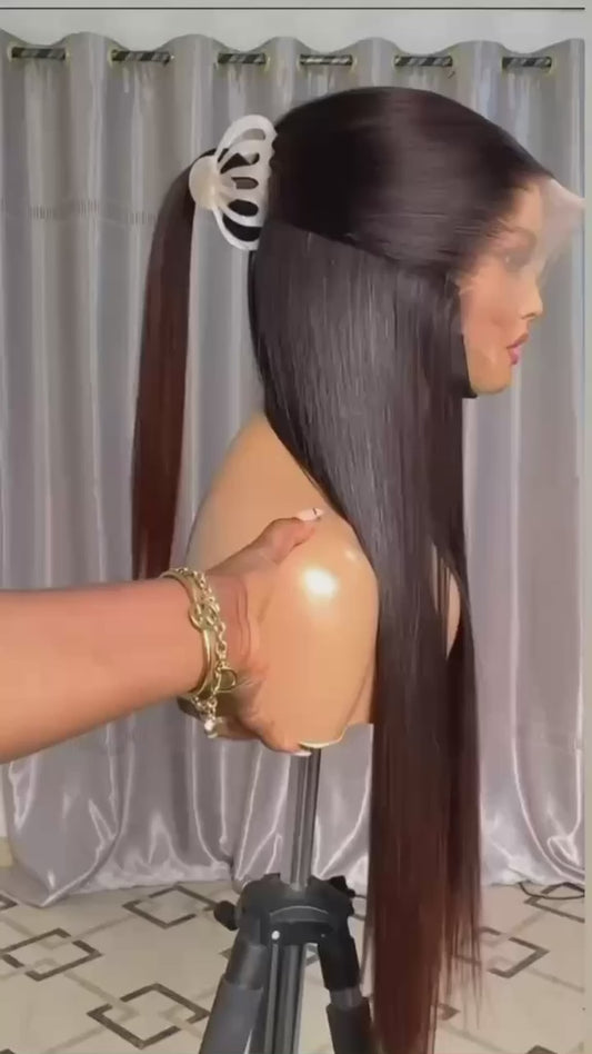 13x4 lace wig high ratio bone straight Pre- order(8-10 weeks)